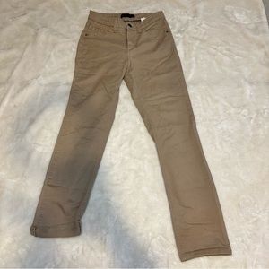 Lee Platinum Label Classic Tan Straight Leg Denim Pants